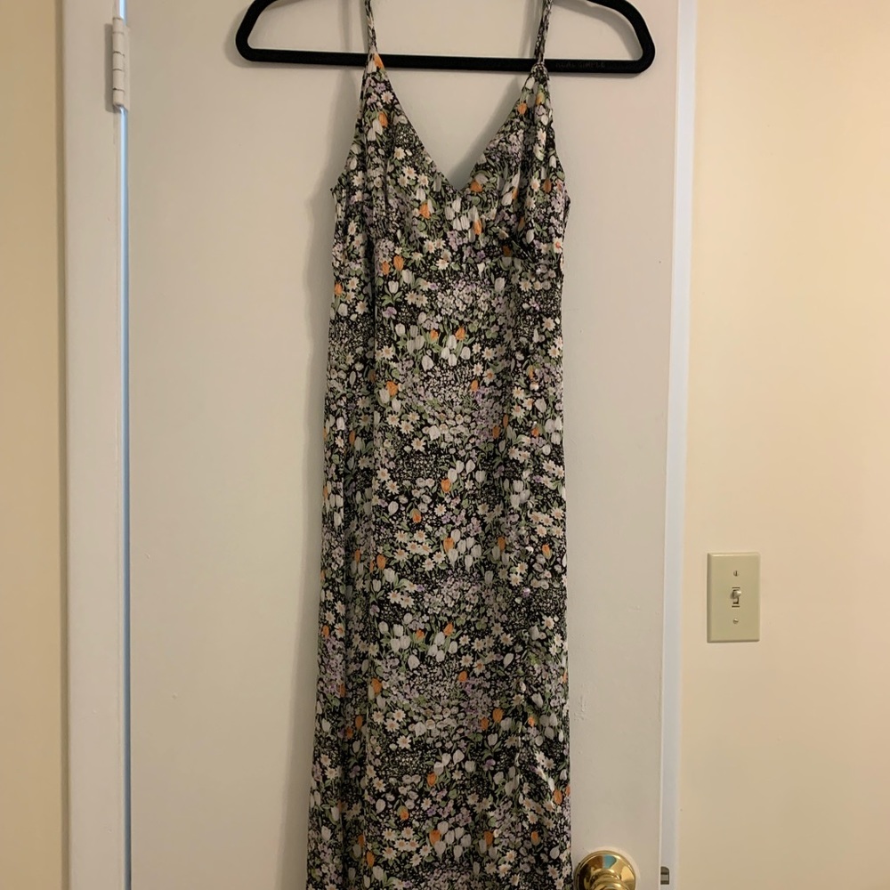 VICI Moonlit Path Floral Slip Dress